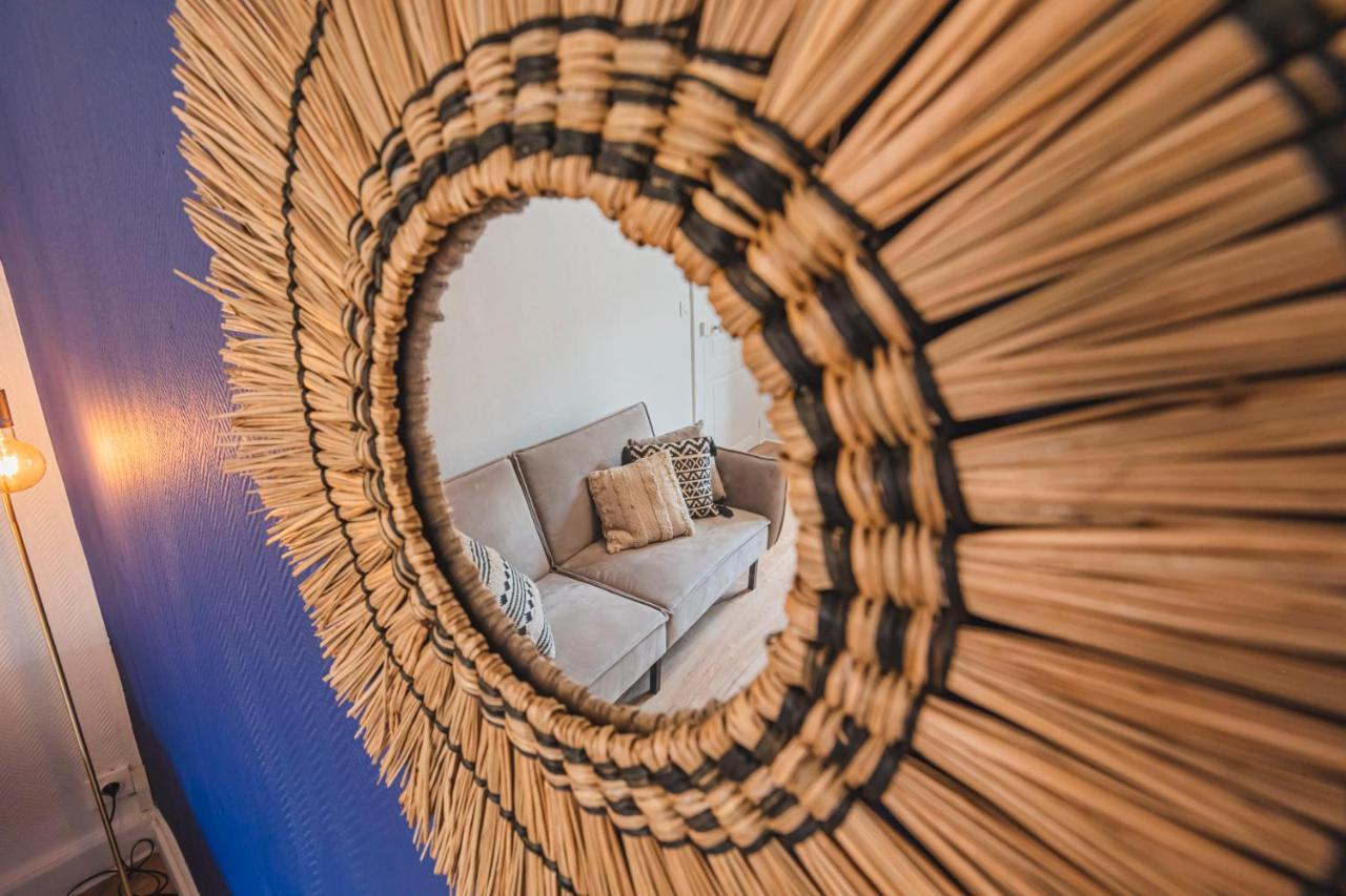 Majorelle - Paisible 2 Chambres - Centre Gare 兰斯 外观 照片